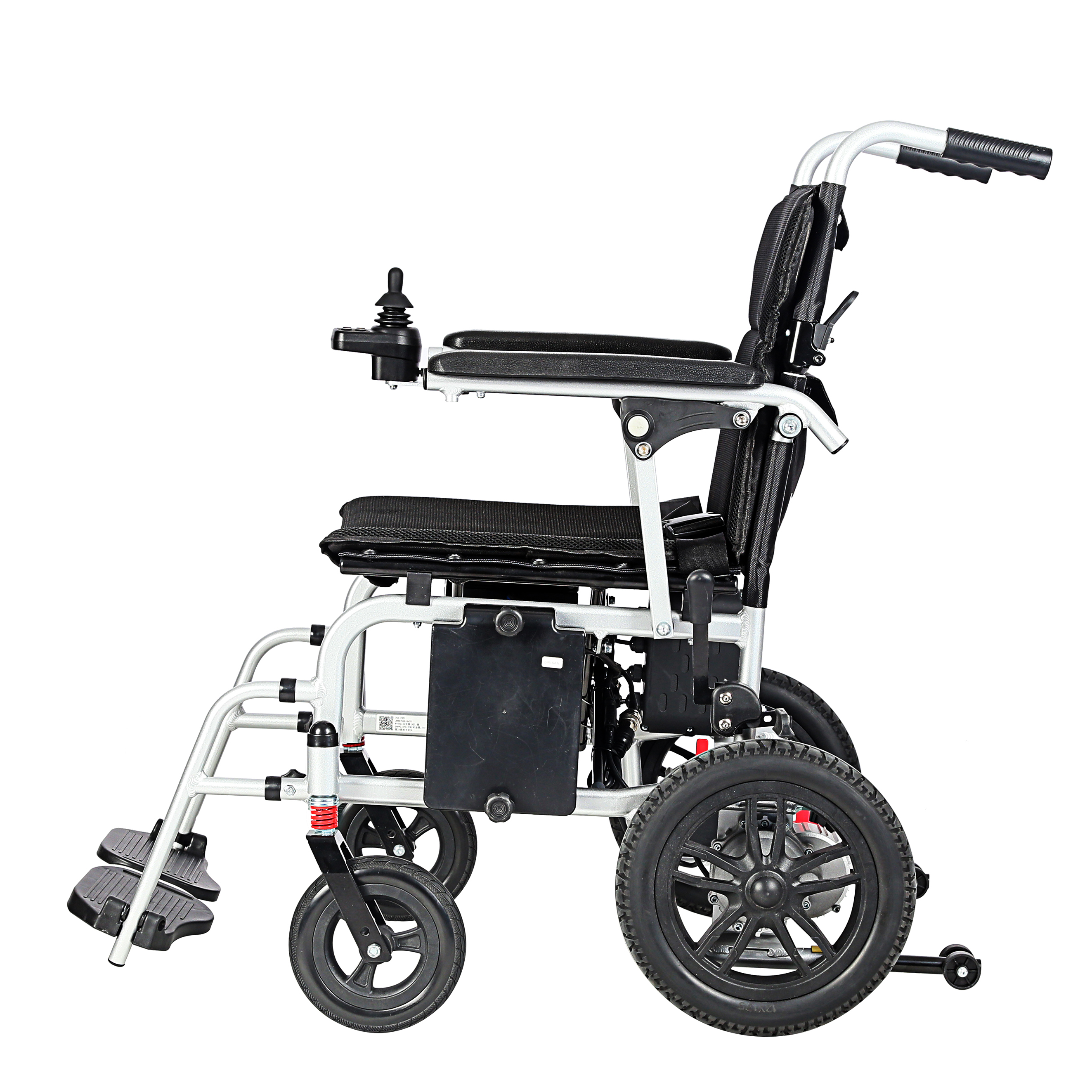 KSM-509 Lightweight Aluminum Foldable Power Wheel chair Cheap Price Disabled Portable Folding Electric Wheelchair for Disabled