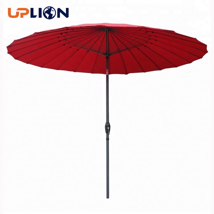 Uplion Popular Hot Sale Shanghai Parasol Umbrella Center Pole Outdoor Umbrella Garden Beach Parasol