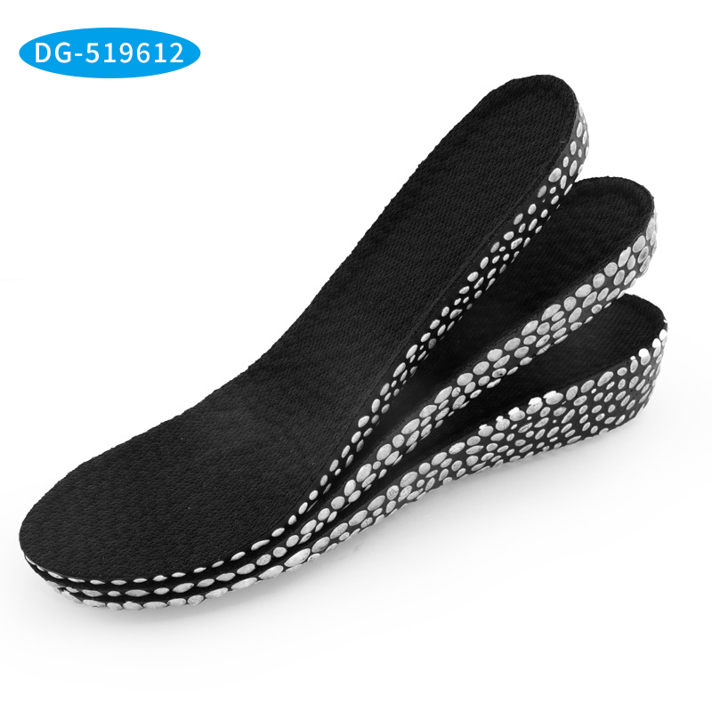 Comfortable and breathable popcorn grain increased insole for men and women