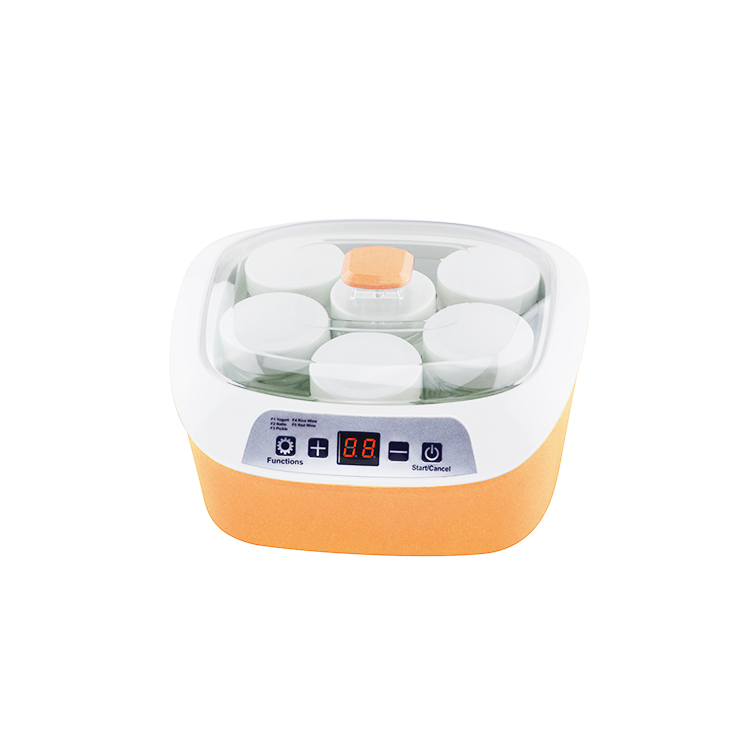 Promotional Top Quality Cheap Home use 6 Glass Jars 1.2L Mimi Yoghurt Maker