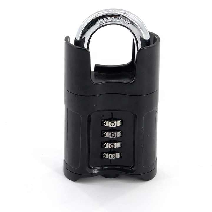 ULW Travel Portable Safe Combination Lock 4 Digit Outdoor Waterproof Padlock