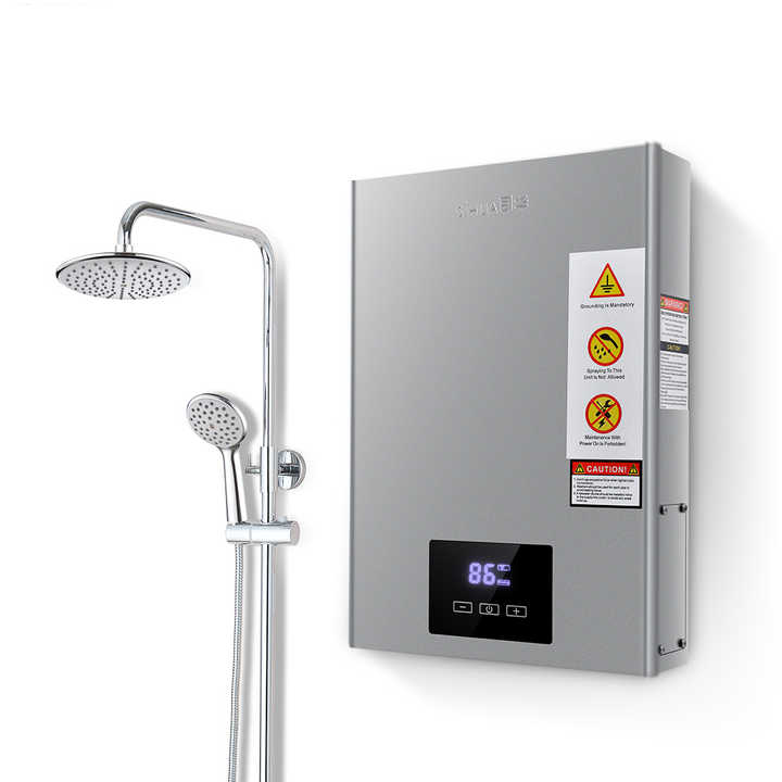 ETL CE CB 2.5kW-24kW Instant Unlimited Volume Electric Tankless Instant Water Heater for Bathroom