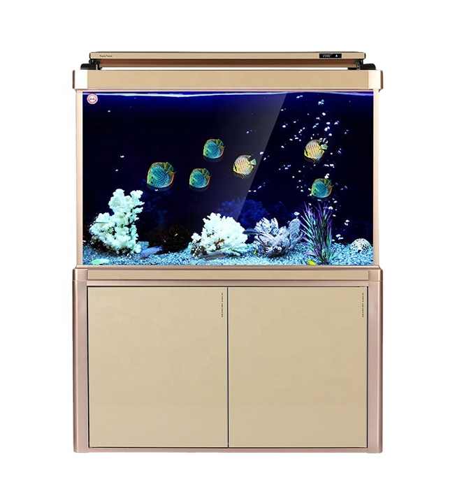 SUNSUN HLT Series View Ornamental Aquarium Arowana Large Glass Fish Tank For Home And Company Use